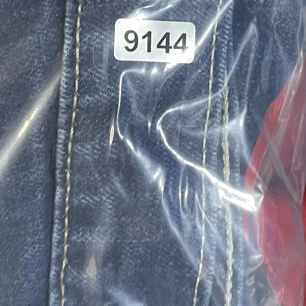 Levis Jeans Mens 38x28 Blue Pants 514 Slim Straight Work Dark Denim Tag‎ 38x30